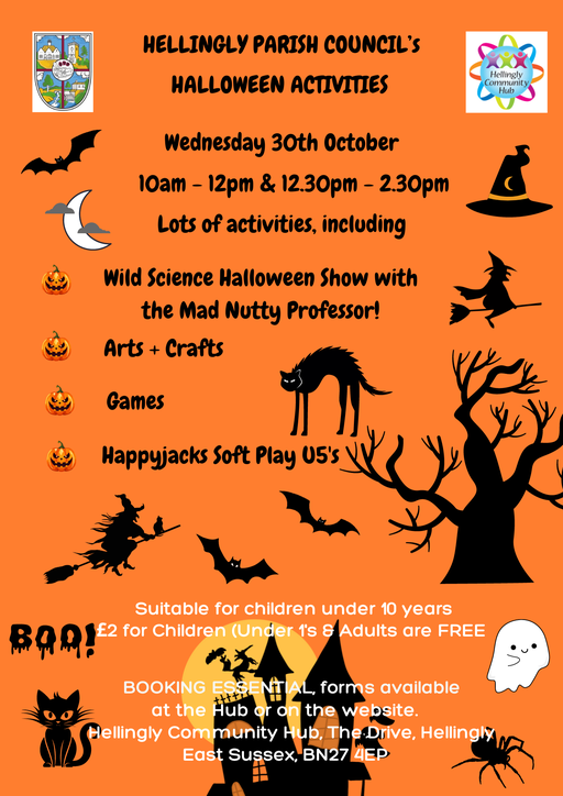 Halloween Kids Activity Sessions